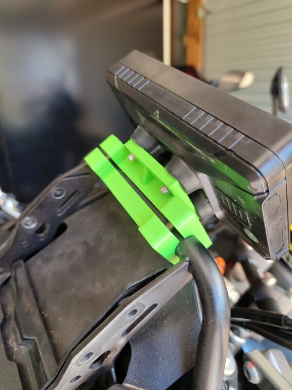 IMG_20260311_132627244_HDR Kawasaki KLR650 - Carplay/Android Auto mount