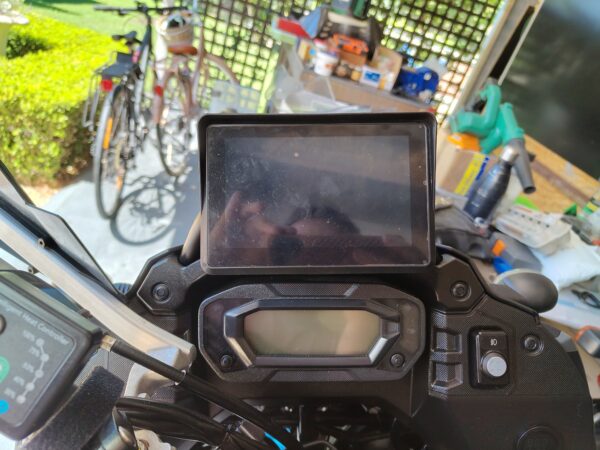 IMG_20260311_132646340_HDR Kawasaki KLR650 - Carplay/Android Auto mount
